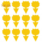 12 tk puuviljak&auml;rbsep&uuml;&uuml;nised Keskkonnas&otilde;bralikud l&otilde;hnatu UV-kindlad veekindlad &uuml;hekordselt kasutatavad n&auml;&auml;ride lendavad putukad Kleepuvad p&uuml;&uuml;nised 1 Set Sun flower