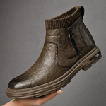 Meeste saapad Meestele Chelsea Kleit Nahast kingad K&otilde;rge &uuml;laosaga pidulik Oxford 39 khaki