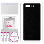 apgo Protective Skin Sticker for the back compatible with ZTE nubia X, Wrap Film, Foil, Vinyl - Pattern Matte Black