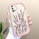 Armas koomiksimustriga kreemjas tekstuuriga korpus Lainelise servaga pehme silikoonkaanega telefoni&uuml;mbris Huawei Honor Infinix Tecno iPhone'i jaoks Honor 20 valge