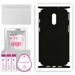 apgo Protective Skin Sticker for the back+sides compatible with OnePlus 7, Full Wrap Film, Foil, Vinyl - Pattern Matrix