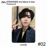 Stray Kids 3. albumi 5-t&auml;rni ametlik fotokaart, standardver Digipack Ver KPOP Han - #2