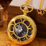 Retromoodne meeste kuldne taskukell, vintage &otilde;&otilde;nsa disainiga kaelakee ripatsiga kvartsist taskukellad, ideaalne valik kingitusteks meestele ja naistele