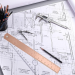 Copper Ruler Straight with cm inch Two Scale 1.5mm Thick Bookmark Metal for Diary Line