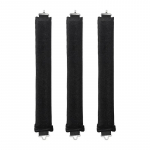 Heatless Curling Rod Peapael Pehmed juukserullid salliga No Heat Juukserullid Magavad laisad lokid Flexi Rods Juuste kujundamise t&ouml;&ouml;riist 3 pcs with a set