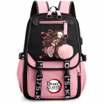 Anime Demon Slayer seljakott naistele l&otilde;uendist s&uuml;learvutikott tagasi kooli seljakott teismelisele t&uuml;drukule poisile koolikott meestele naistele reisikott