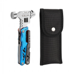 Outdoor Camping Multifunktsionaalne &uuml;mmarguse peaga vasar roostevabast terasest kokkupandav naelahaamer tangid integreeritud t&ouml;&ouml;riistavasar One Size must