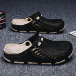 EVA Meeste puukingad Kingad Kerged puukingad Meeste Rannasandaalid Meeste Puukingad Muulad Koduaed &Otilde;ues Meeste Lamedad Rannasussid 40 must