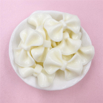 10tk 23,2*31mm akr&uuml;&uuml;lkommid v&auml;rvi v&auml;rviline kreemjas vibu helmed ripats DIY k&auml;ev&otilde;ru kaelakee ehted aksessuaarid ehete valmistamine beež