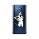 &Uuml;mbris Nokia 9 PureView &uuml;mbrise tagakaas Nokia 9 Pure View telefoni &uuml;mbrise kaitseraua jaoks Nokia 9 PureView kaitseraua jaoks Coque Cartoon For Nokia 9 PureView