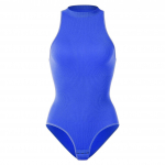 Naiste Body Tummy Control &Otilde;mblusteta topid Body Shaper Compression tagumikku t&otilde;stev vormiriietus K&otilde;rge kraega varrukateta bodyd XXXL sinine