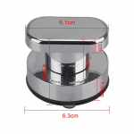 Turvalisuse tagamiseks Haarake vannitoas vanni klaasuks puurimata du&scaron;i k&auml;epide koos iminapaga libisemisvastane k&auml;sipuu pakub ohutut haaret Silver S