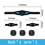 Abdominal Fitness vibratsiooniv&ouml;&ouml; EMS lihasstimulaator elektriline nutikas ABS treener Body Slim Kaalulangus P&otilde;letav Rasva Unisex