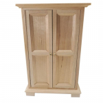 1/12 Nukumaja Puidust garderoobitarvikud Mudel M&auml;nguasi Mini Kapp toa jaoks, Nukumaja maastikukujundus 9.5*3.8*15.4cm beež