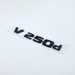 3D Letters V250d V300d NIGHT EDITION ABS embleem Mercedes Benz V klassi W447 auto poritiiba m&auml;rgi pagasiruumi nimesilt logo kleebis glossy black V250d