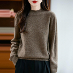 Naiste ka&scaron;miir kampsun Qinghe ka&scaron;miir 30% ka&scaron;miir 70% vill naiste s&uuml;gistalvine ka&scaron;miir kampsun pehme ja soe L