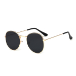 Uued moodsad naiste p&auml;ikeseprillid, tipptasemel disain suurtele n&auml;gudele Vintage Shades Beach polariseerimata moeaksessuaar hall/kuld