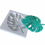 Fondant silikoonist koogivormid, lehed, &scaron;abloon, pol&uuml;meersavi t&ouml;&ouml;riistad, koogi kaunistamine 1 tk 1 pc