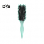 Lokkis juuksehari Pehmete harjastega Peanaha Massaaž Naistele T&uuml;drukutele P&otilde;rkuvad lokid M&auml;&auml;ratlev vormimine Stiil Lahustav kamm Juuksurit&ouml;&ouml;riist roheline