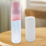 -Bottle Cover, Elastic Cover to Prevent Leakage, Leak Silicone roosa