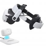 BOBOVR M3 Pro akupea rihm pluss kaks 5200 mAh akut ja BD2 laadimisdokk Meta Quest3 VR-tarvikute jaoks h&otilde;be