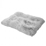 Koerte voodimatid Pestav suur koera diivanvoodi Kaasaskantav lemmikloomade kennel Long Plush House Sleep Protector Toode Koera voodi Dropshipping S-45x60cm 15.7x23.6i helehall v&auml;rv