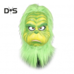 J&otilde;ulupeopadi Realistlik lateksist roheline peakate J&otilde;uluvana cosplay kost&uuml;&uuml;m J&otilde;ulupeo aksessuaarid t&auml;iskasvanutele Teismelistele A