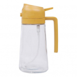 470 ml &otilde;lijaoturi pihusti Vala 2-&uuml;hes oliivipudeli pihusti &otilde;hufrit&uuml;&uuml;ri jaoks salatite praadimiseks mitme vedela &otilde;liga BPA-vaba klaasist laia suuga &otilde;lipihusti