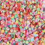 250000/500000tk NO HOLE Pol&uuml;meer savi Lilled K&auml;sit&ouml;&ouml; Flatback Scrapbooking Kaunistuste jaoks K&uuml;&uuml;nekleebised Kunstkaunistus Teetegemise tarvikud 01 250000Pcs 500g