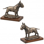 Bull Terrier, Bully I - dog statue, figurine for office, trophy for dog show by Art-Dog brand