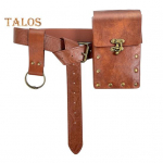 Unisex retro v&ouml;&ouml;kott Steampunk renessanss rihmakott m&uuml;ndikott Keskaegne festivali kost&uuml;&uuml;m Halloweeni aksessuaarid matkama seelikurihm vabaaja Fanny kohv