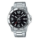 [Casio] Meeste metallkell 2 v&auml;rvi, (MTP-VD01D-1E/MTP-VD01D-2B) MTP-VD01D-1E black