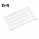 Laiendatavad kapi korrastaja riiulid &uuml;litugevad lihtsa paigaldusega reguleeritavad metallist hoiuriiulid jagaja S valge