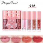 Desire Style Mirror huulel&auml;ige veekindel huuleglasuur Niisutav huulel&auml;ige Summer Candy Color Jelly Glass huule 4-pakendis kinkekarp