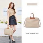 Kerge Luksus Ni&scaron;&scaron; Naiste Kott Mitmek&uuml;lgne Lihtne Kaasaskantav &Uuml;he &Otilde;lakotiga Crossbody Kott Moodne Naiste Portfell 36*27.5*14cm beež