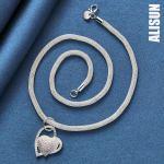 925 h&otilde;bedast s&uuml;damekujuline kaelakee Moodsad pulmaehted 45CM