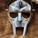 MF Doom Mask Alumiiniumist Hull Kurikaela Mask K&auml;sitsi Sepistatud Keskaegne Doom Mask T&auml;nuks MF-ile