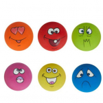 6 tk koerte m&auml;nguasi multifilm naeratus n&auml;oga koera palli m&auml;nguasi, hammustuskindlus interaktiivne lateks lemmikloomade n&auml;rimism&auml;nguasi lemmikloomatarbed 6pcs