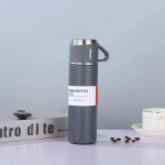 304 roostevabast terasest kohvitassi termos, 500 ml vaakumtermos kontoris &auml;ristiilis kaasaskantav pudeliklaasist kinkekomplekt 500ml punane