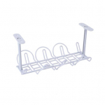 Avaleht Laua alumine pistikupesa hoidik Rippuv rack Traatkorvi korraldaja hall v&auml;rv