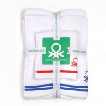 Tualettruumi r&auml;tikud - CASA BENETTON - 3 tk komplekt - 100% puuvill - 450 g/m2 - &Auml;&auml;rmiselt pehme punane