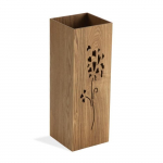 Vihmavarjualus - Versa - Lilled - MDF-puit - Pruun - 48 x 22 x 22 cm pruun