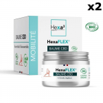 Lot de 2 Baumes Musculaires HexaFlex CBD 1000mg Hexa3 labellis&eacute; Cosm&eacute;bio - 2 x 100ml