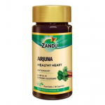 Zandu Arjuna Capsules - Helps to Maintain a Healthy Heart while Helping Keep Diabetes & Cholesterol Under Check, Pack of 60 Veg capsules
