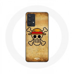 Coque Maniacase pour Samsung Galaxy A32 4G One Piece Manga Tete de Mort