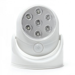 LED-lamp - U - 360&deg; - Liikumisandur - Juhtmevaba - 7 LEDi