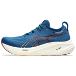 ASICS Gel Nimbus 26 Rikkalikult Sinine Tuhm Oranž Meeste Tennised Sinine 1011B794-404 44 gray