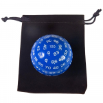 100 k&uuml;ljega akr&uuml;&uuml;list t&auml;ringud D100 t&auml;ringud lauakotiga Rollim&auml;ng Bar Club Lauam&auml;ng Lauam&auml;ngutarvikud black blue