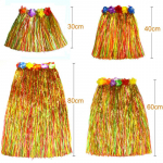 Hawaii Peo Kunstlilled Seelikud Suvised Rannapulmapeo Kost&uuml;&uuml;mid Lapsed T&auml;iskasvanutele Palju &otilde;nne Luau troopiline s&uuml;nnip&auml;evapeo kaunistused 30cm