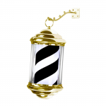 Barber Pole Light juuksurisalongi avatud silt, veekindel, klassikaline, seinalamp, juuksurisalong